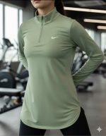 تیشرت جلو زیپ نایک 6002