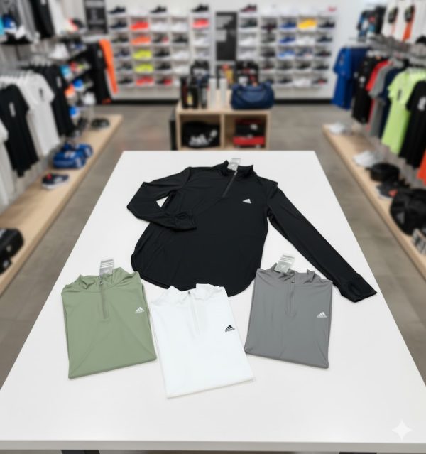 تیشرت جلو زیپ آدیداس ۶۰۰۰