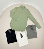 تیشرت جلو زیپ نایک 6002