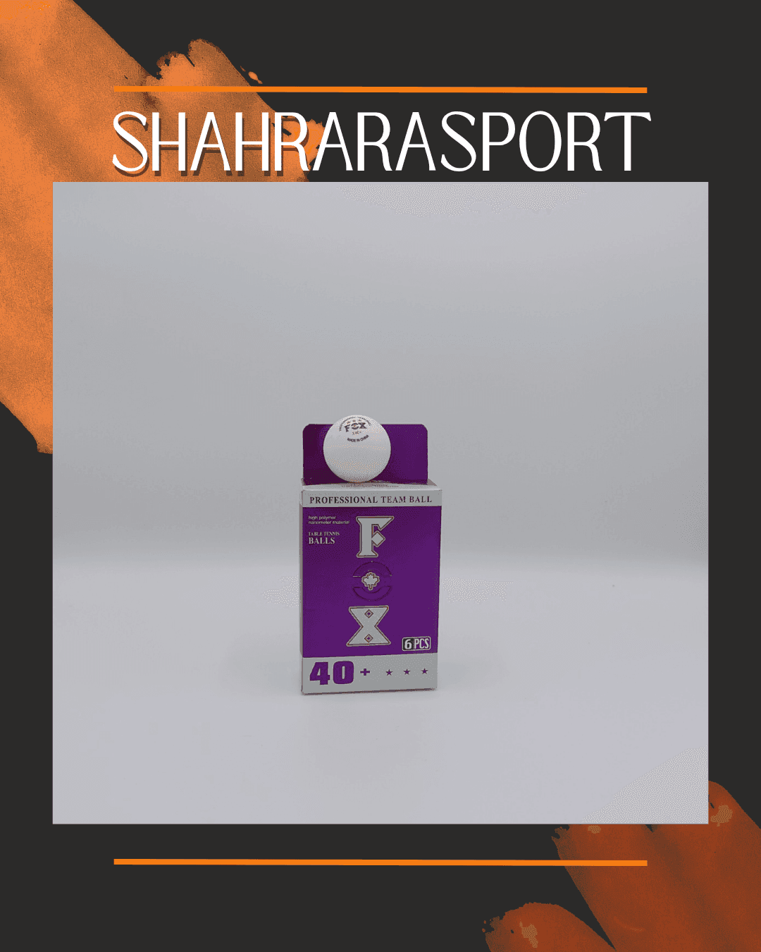 توپ پینگ پنگ فوکس 3 ستاره توپ پینگ پنگ فوکس 3 ستاره