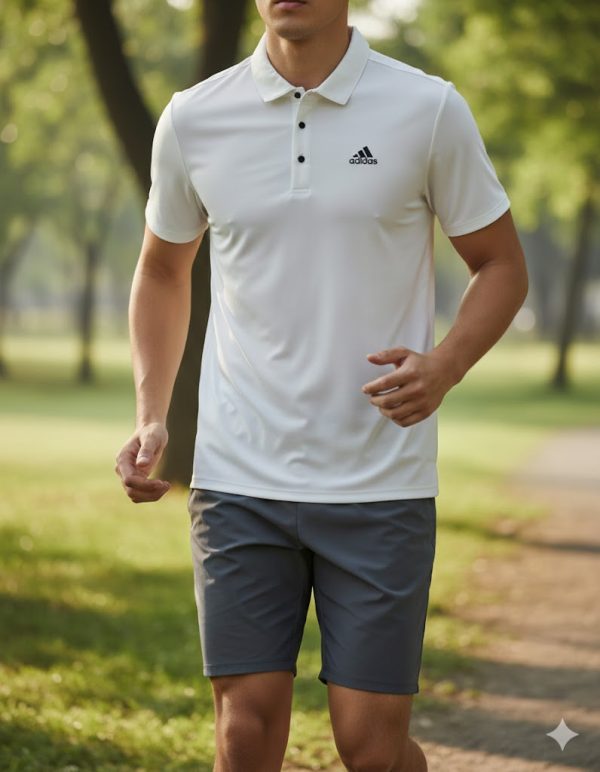 تیشرت یقه دار آدیداس ۸۰۷۵