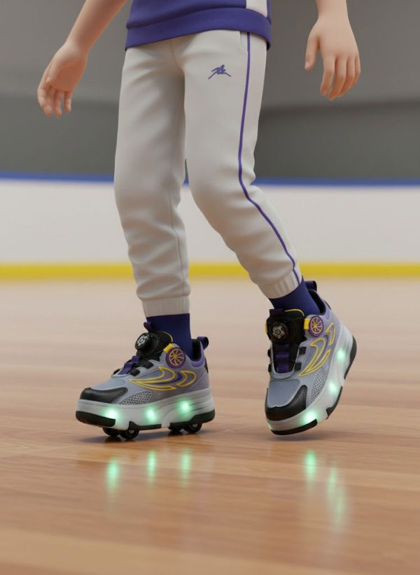 کفش اسکیتی چراغدار