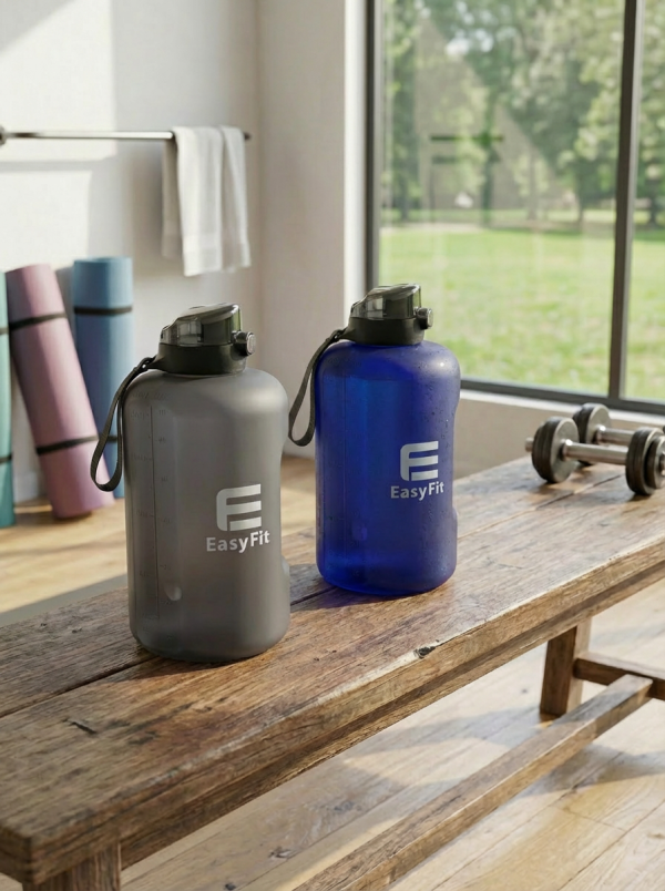 قمقمه دو لیتری مات دسته دار easy fit