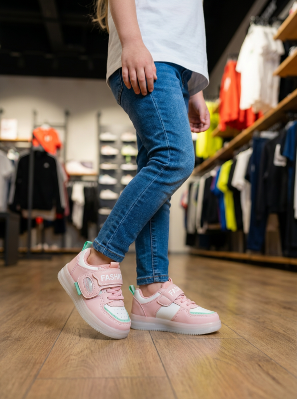 کفش اسپرت بچه گانه چراغدار 7600